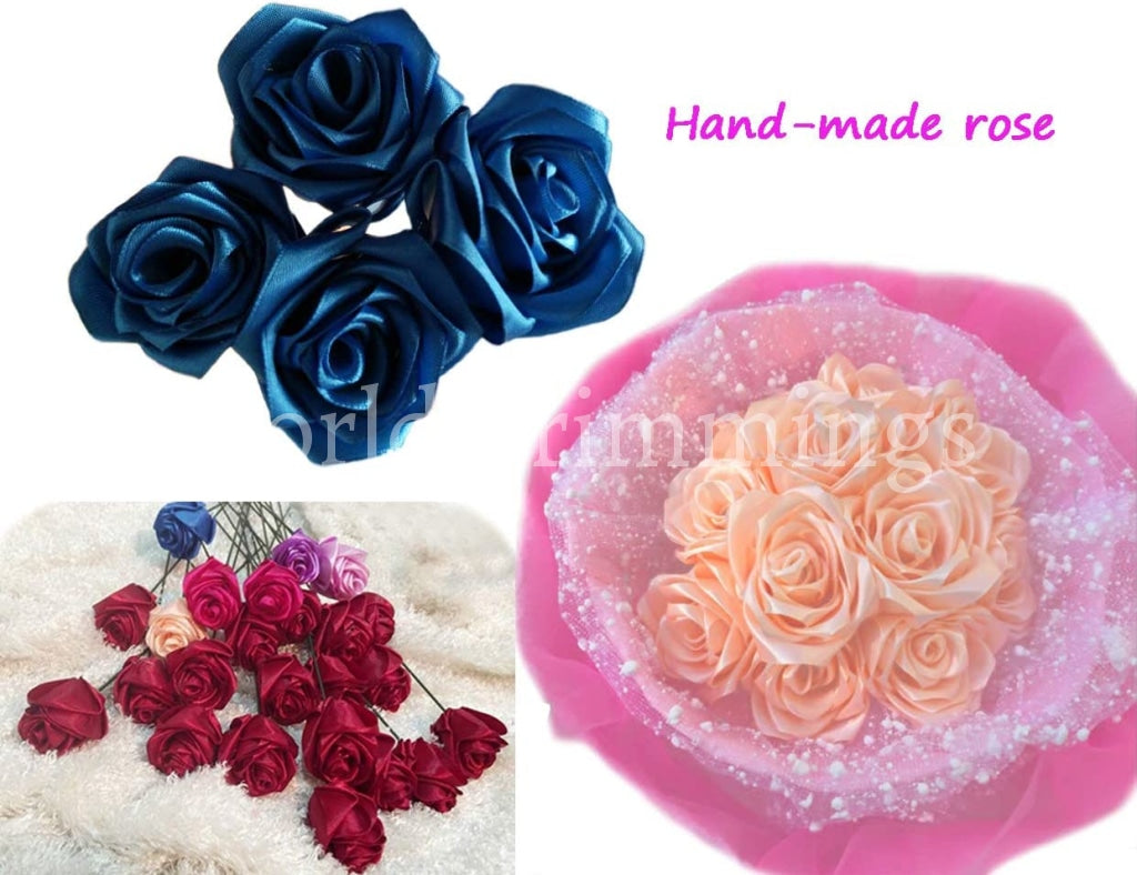 1/4 One Roll Single Face Satin Ribbon Price Per Roll/ 25 Yards Available In 22 Colors Baby & Toddler