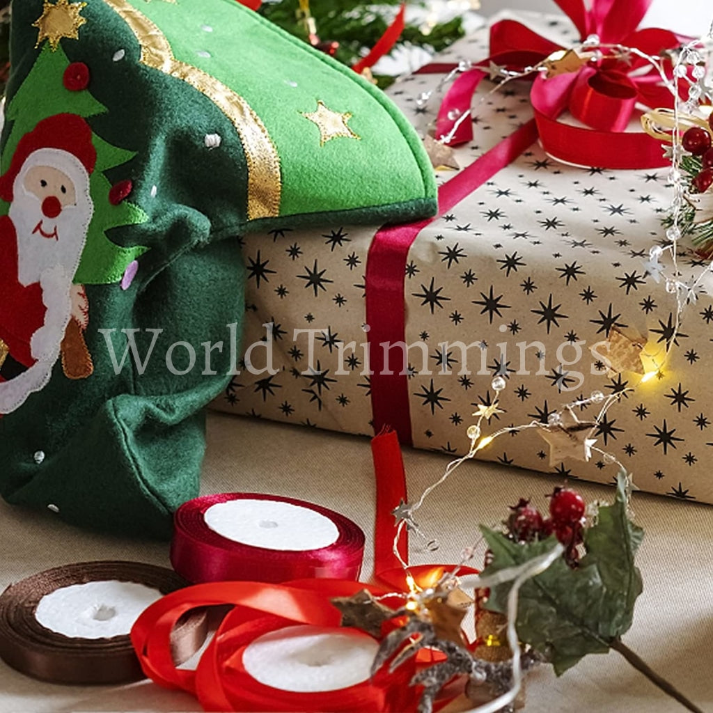 1/4 One Roll Single Face Satin Ribbon Price Per Roll/ 25 Yards Available In 22 Colors Baby & Toddler