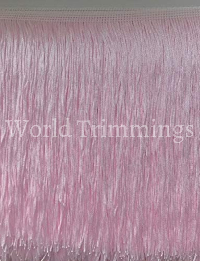 7 Pale Pink Color Chainette Fringe Trim Baby & Toddler Clothing Accessories