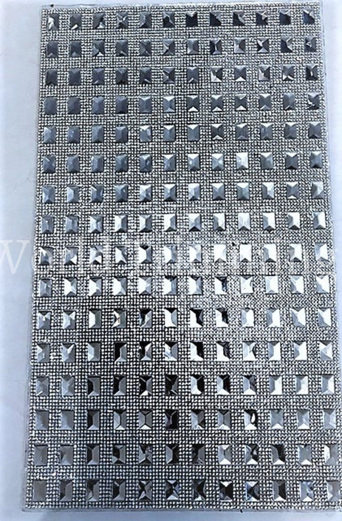 Crystal Mesh Rhinestone Panel - Glass Rhinestone Sheets Iron On Price Per 1  Sheet