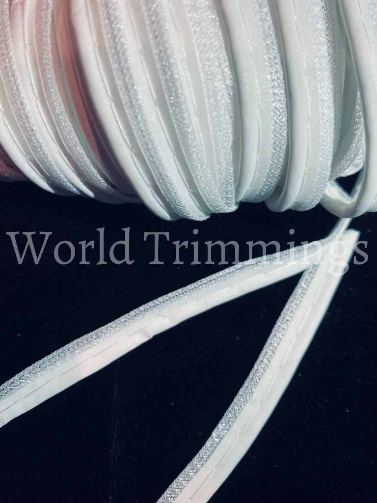 Reflective Cord-Edge -Piping Trim Lip Cord For Clothing Pillows Lamps Draperies Sew On Piping - High