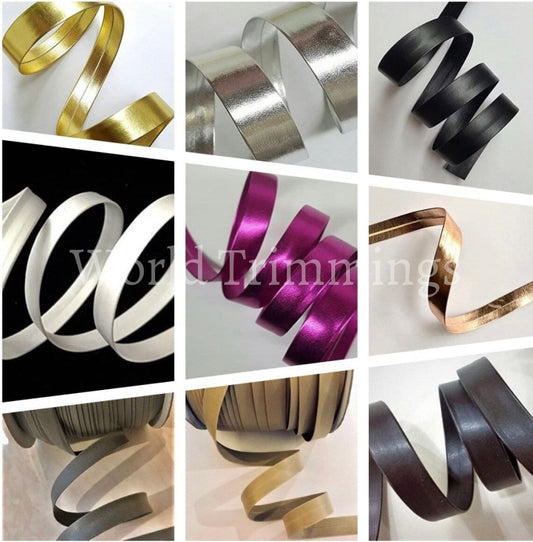 15Mm Synthetic Leather Bias Tape Price Per 6 Yards Costumes & Accessories