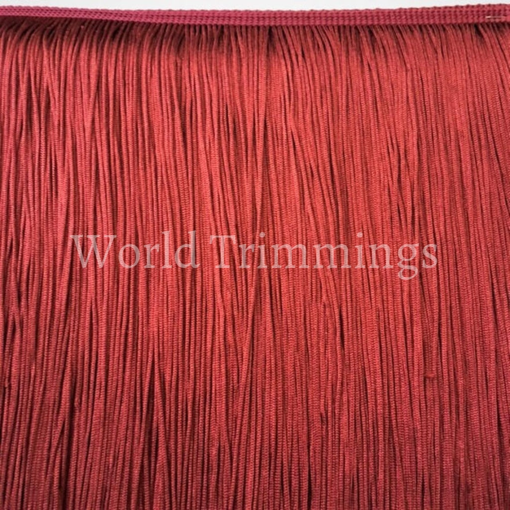 18 Inch Long Chainette Fringe Selling By Yard. Wine Clothing Accessories