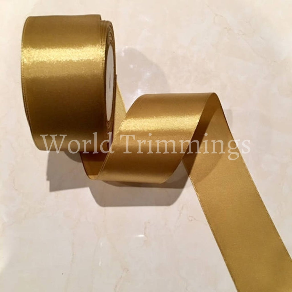 1'' Single Face Satin Ribbon Price per Roll/25 Yards Available in 15 Colors  