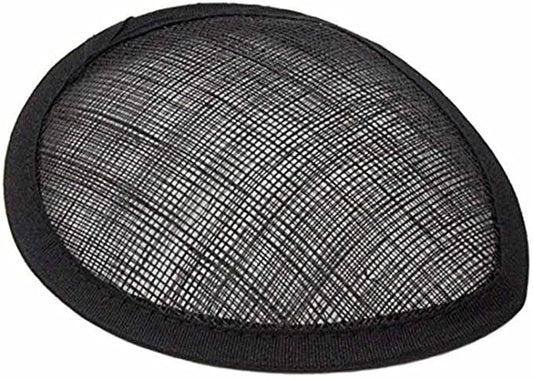 Sinamay Teardrop Fascinator Hat Base for Millinery 5 1/2" x 4 1/2''