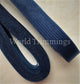 1 Inch Soft Polyester Horsehair Braid Selling Per Roll/22Yards Navy Blue Clothing Accessories