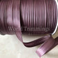 12 Yards 5/8 Inch Single Fold Satin Bias Tape Dark Rose Mauve Traditional Clothing Accessories