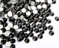 1440Pcs Ss20 Flat Back Crystal Rhinestones Jet Black Wholesale Loose Flatback Rhinestone Crystal