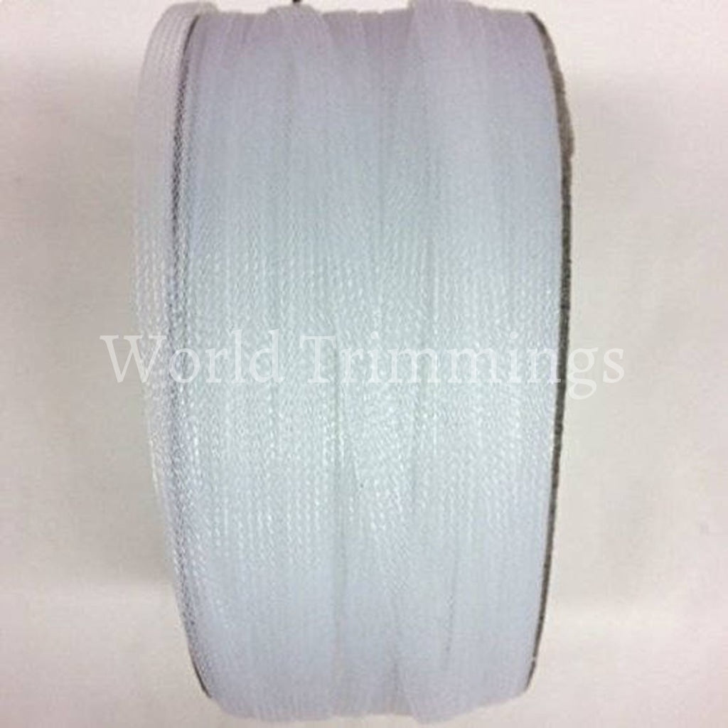 1/4Inch Polyester Black Or White Horsehair Braid Selling Per Roll/200Yards Clothing Accessories