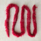 15Mm Wide Real Mink Fur Cord / Premium 1 Yard/each Piece(Red) Baby & Toddler Clothing Accessories