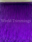 18 Inch Long Purple Chainette Fringe Selling By Yard. Costume Accessories