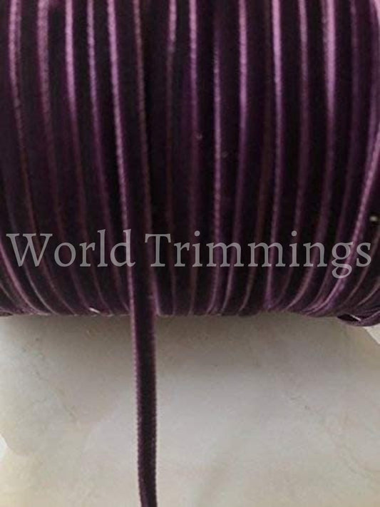 1/8 Inch Wide Egg Plan Tiny Velvet Ribbon Trim 3.175Mm Price Per 10 Yards Baby & Toddler Clothing