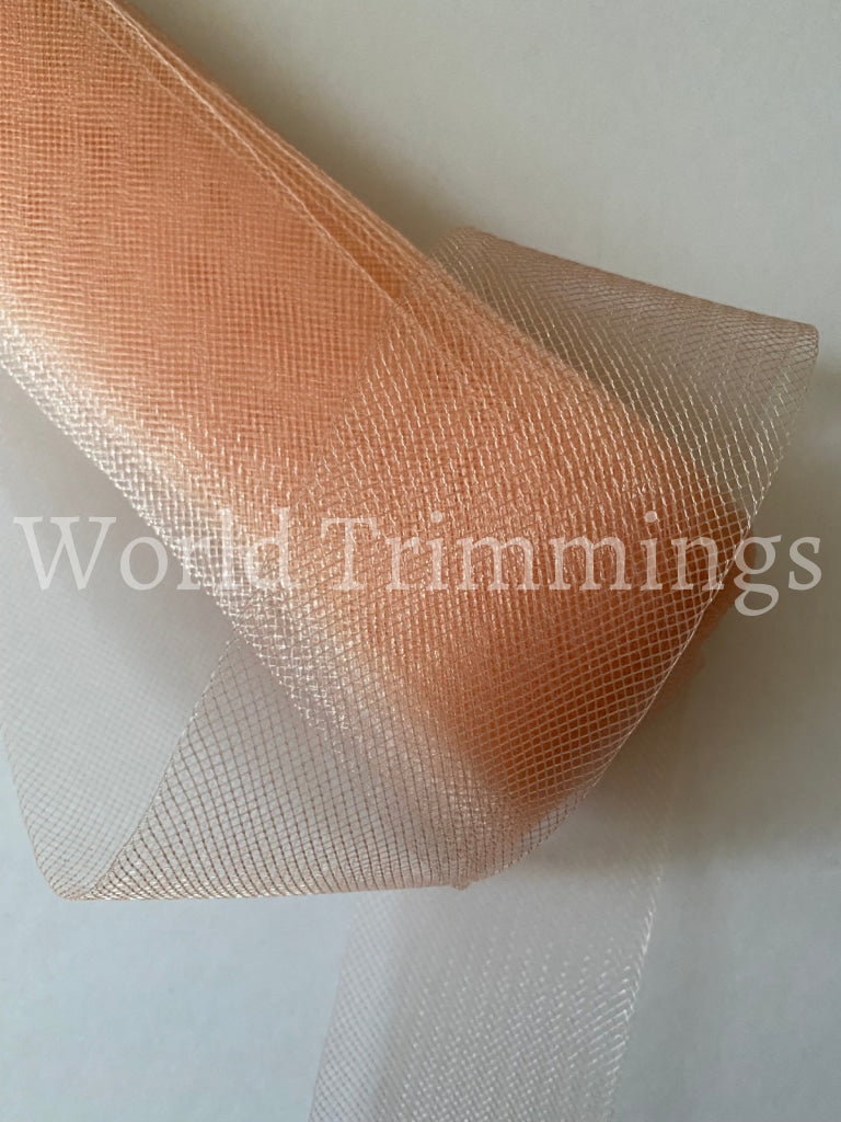 2 Inch Soft Polyester Horsehair Braid Selling Per Roll/ 22 Yards Bridal Accessories