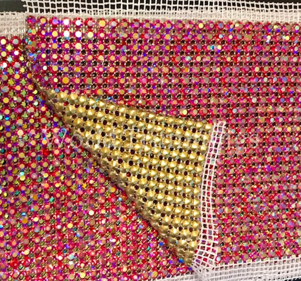 Rhinestone Mesh – World Trimmings