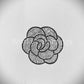 2Pcs Rose Flower Crystal Decal Emblem Decor Rhinestone Transfer Iron On Hot Fix Bling Motif For Hat.