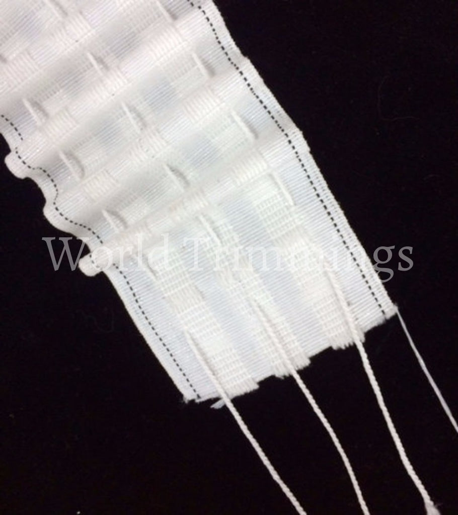 3 Pencil Pleat Shirring Drapery Tapes Used For Gathering Drapes And Shades Price Per Yard Costume