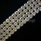 4-Row Machine Cut Crystal Rhinestone With Gold Setting Banding Trim Wedding By 1 Yard Bridal