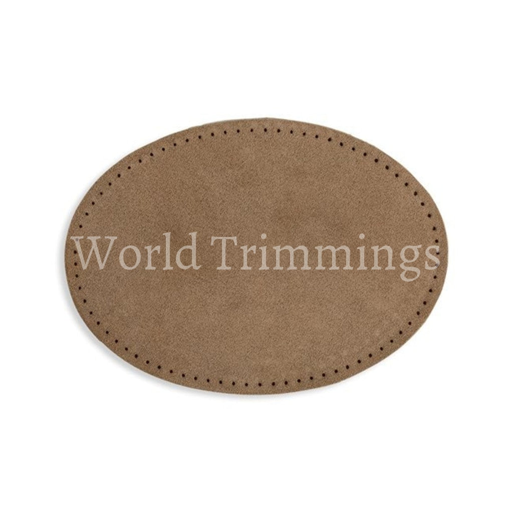 5 Different Color Suede Elbow Patch W/perforated Edges - 4 3/8 X 6 1/2 Beige Baby & Toddler Clothing