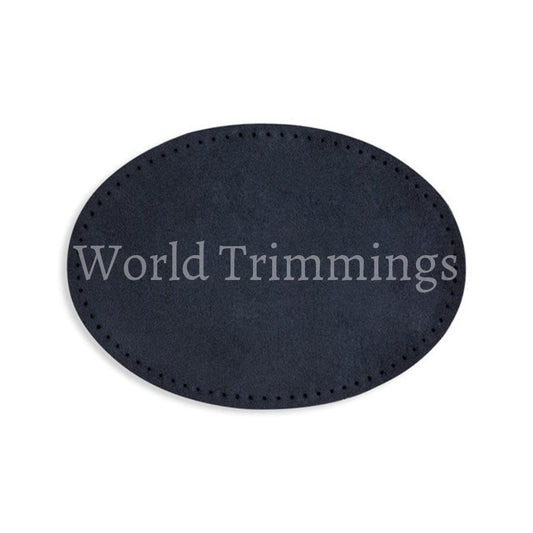 5 Different Color Suede Elbow Patch W/perforated Edges - 4 3/8 X 6 1/2 Navy Baby & Toddler Clothing