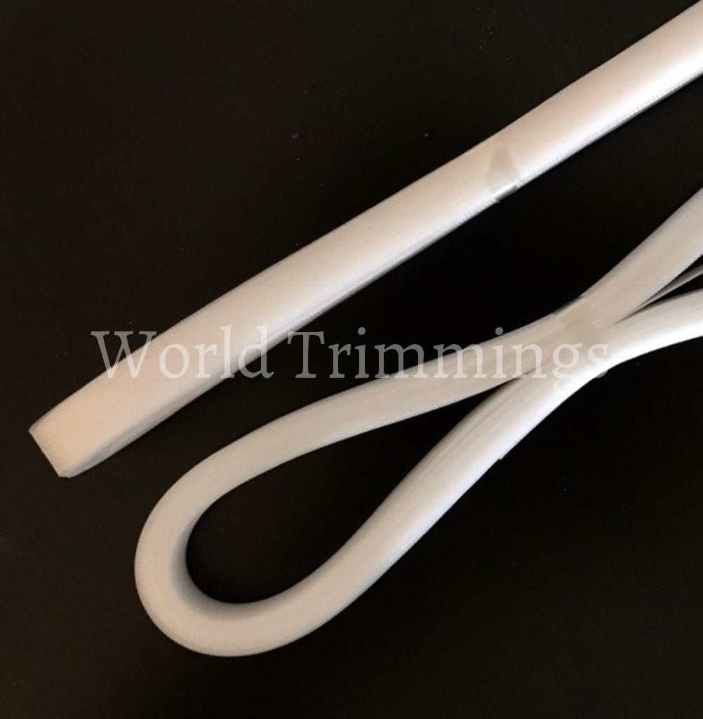 5/8 Wide Soft Polyester Horsehair Braid Selling Per Roll White Or Black Ivory/22 Yards/roll Clothing