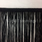 6 Inch Long Fringe Black Chainette Fringe/price Per 10 Yards Clothing Accessories