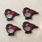 6 Pcs Of Little Birds Diy Applique Embroidered Patch Iron On Or Sewing Baby & Toddler Clothing