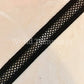 6 Yards 1/2 Inches Wide Vintage Crochet Elastic Lace Trimming In Black Baby & Toddler Clothing