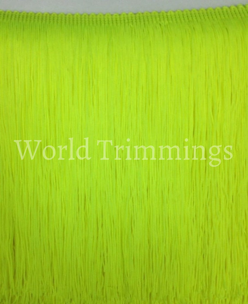 7 Neon Yellow Color Chainette Fringe Trim Baby & Toddler Clothing Accessories