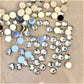 7Mm 1000 Pieces Clear Crystal Flat Back Brilliant Round Acrylic Gem Stone Rhinestones Glass Stones