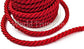 8Mm Red Flanged Rope Trimmings Upholstery Cushion Satin Rope Price Per 5 Yards Costumes