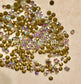 Blue Zircon Ss6 (2Mm) Loose Pointy Rhinestone Packs/ Swarovski Shine Rhinestones Glue On Crystal