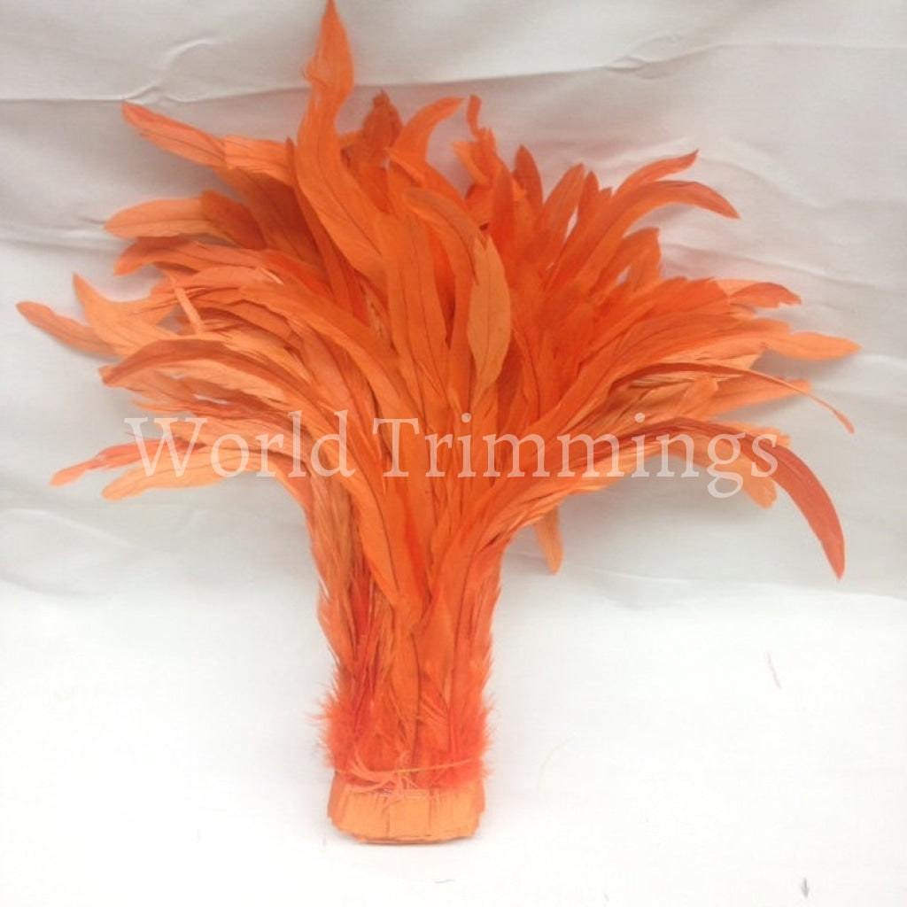 Carnival Coque Tail 13 Long Feather Trim Fringe For Costume Decor About 50 Pcs Each Bundle Price Per