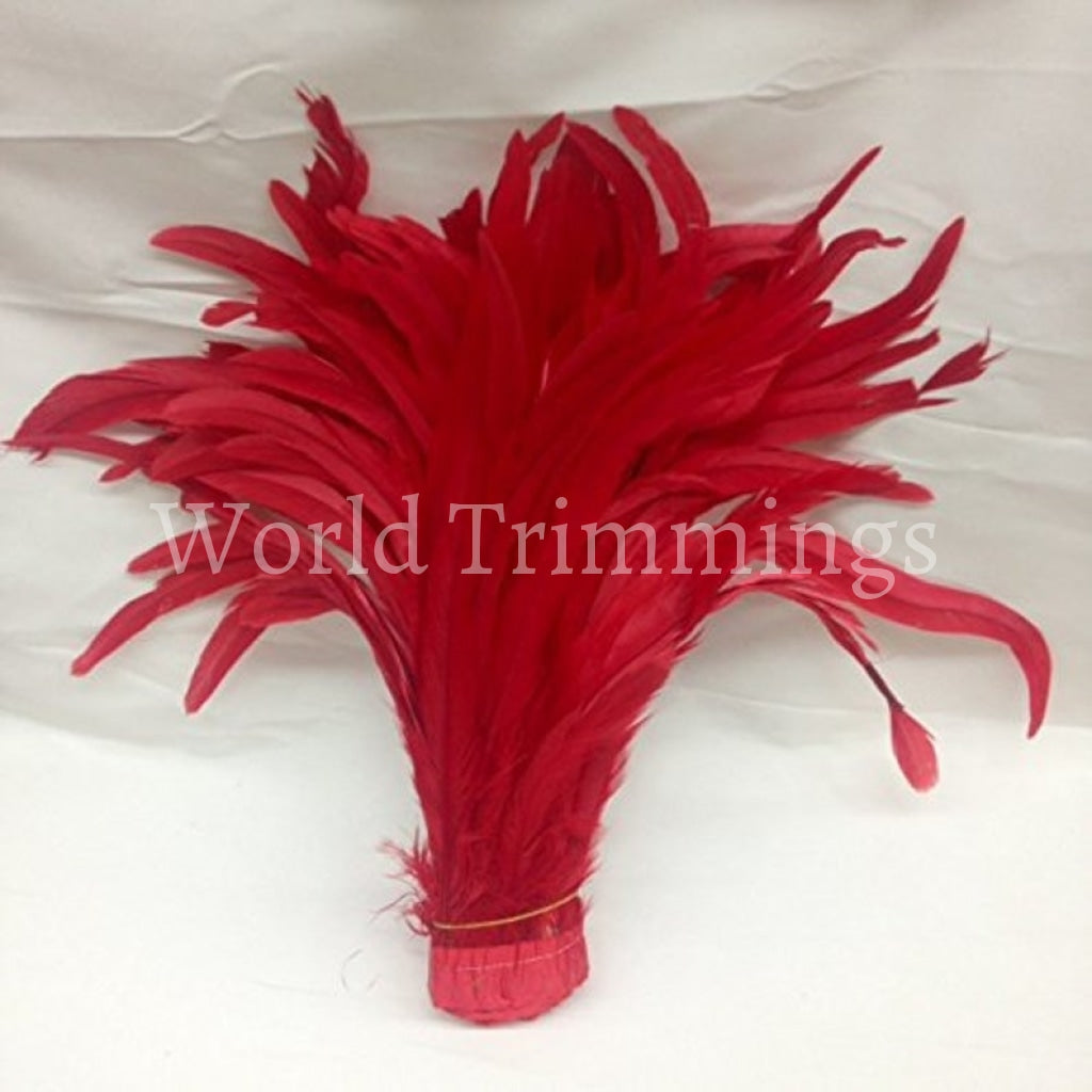 Carnival Coque Tail 13 Long Feather Trim Fringe For Costume Decor About 50 Pcs Each Bundle Price Per