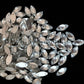 Clear Crystal Navette Resin Rhinestone 7Mm X15Mm Cat-Eye Stone Flat Back Rhinestones With Holes