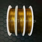 Copper Wire Kit 0.3Mm Diameter. Jewelry Making Supplies Beading Price Per Roll/33 Yards Gold Baby &