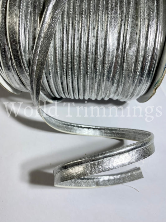 Cord-Edge -Piping Trim Synthetic Leather-Gold Lip Cord For Clothing Pillows Lamps Draperies/ Price