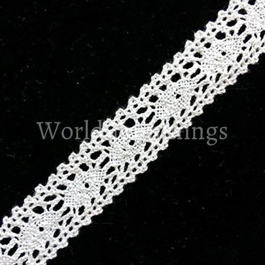 Cotton Crochet White Lace Trimming /7/8 Inc Wide Baby & Toddler Clothing Accessories