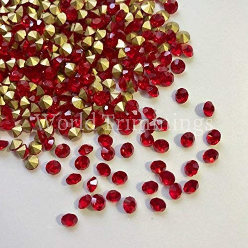 Crystal Ab Ss10 Loose Pointy Rhinestone Packs/ Swarovski Shine Rhinestones Glue On Ss10/1440Pcs