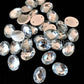 Crystal Oval Sharp Resin Stone Rhinestones Flat Back Clear Marquise Sew On 12Mmx16Mm Price Per