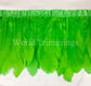 Duck Duck Goose Feather Fringe 6 Inch Long Kelly Green ( Price Per Yard) Costume Accessories