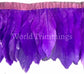 Duck Duck Goose Feather Fringe 6 Inch Long Purple( Price Per Yard) Costume Accessories