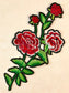 Extra Large Rose Flower Embroidered Applique Patch Adhesive Headpiece For Diy Dress Fashion Price