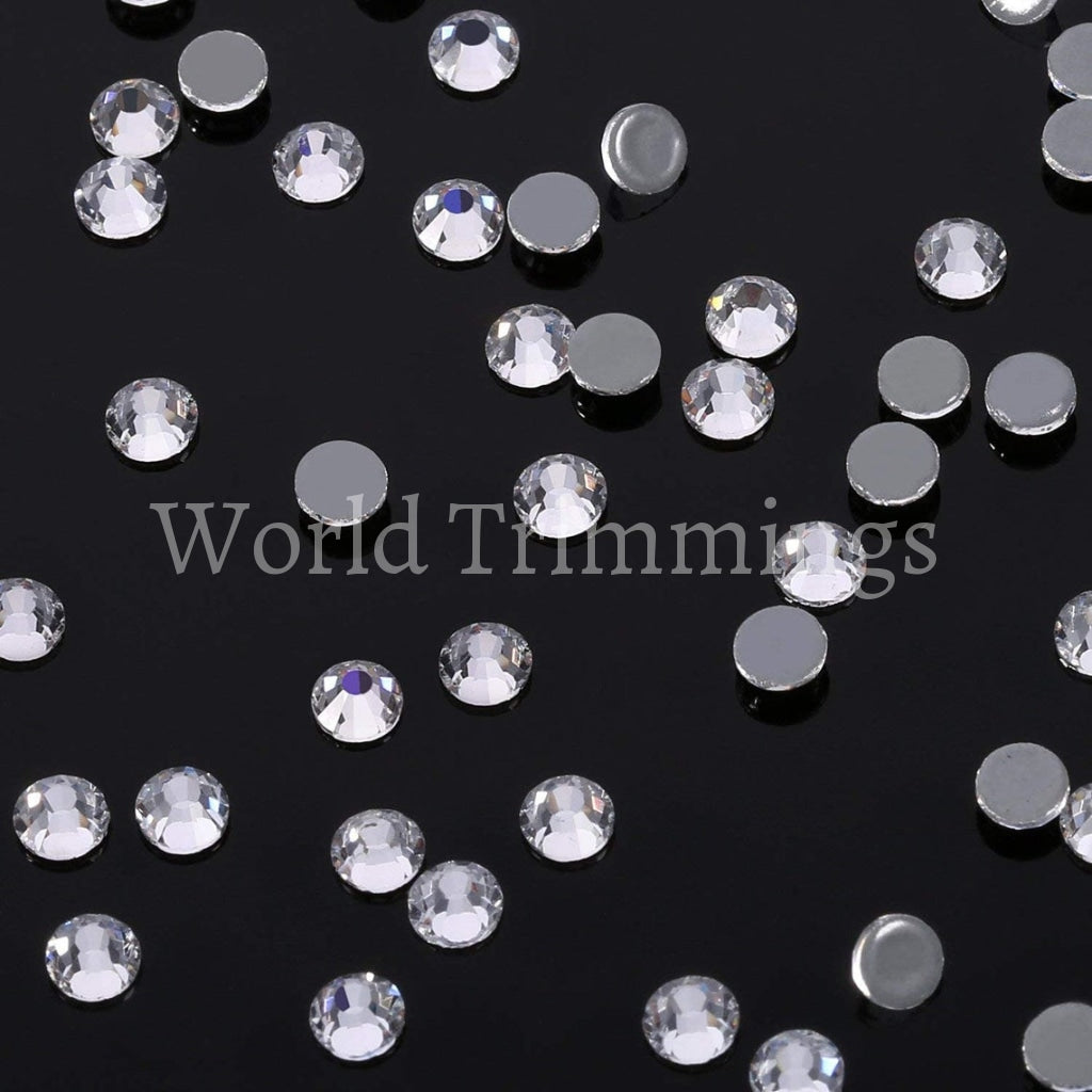 Loose Rhinestone Packs/ Swarovski Shine Rhinestones Hot Fix Ss20 Crystal Or Ab/1440Pcs Clothing