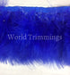 Marabou Turkey Fluff Feather Fringe Trim 6-7Long Royal Blue(Selling Per Yard) Costume Accessories