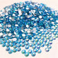 Rhinestones 1440Pcs (Ss20) High Quality Aquamarine Ab Flat Back Crystal Wholesale Loose Flatback