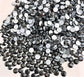 Rhinestones 1440Pcs (Ss20) High Quality Jet Hematite Flat Back Crystal Wholesale Loose Flatback