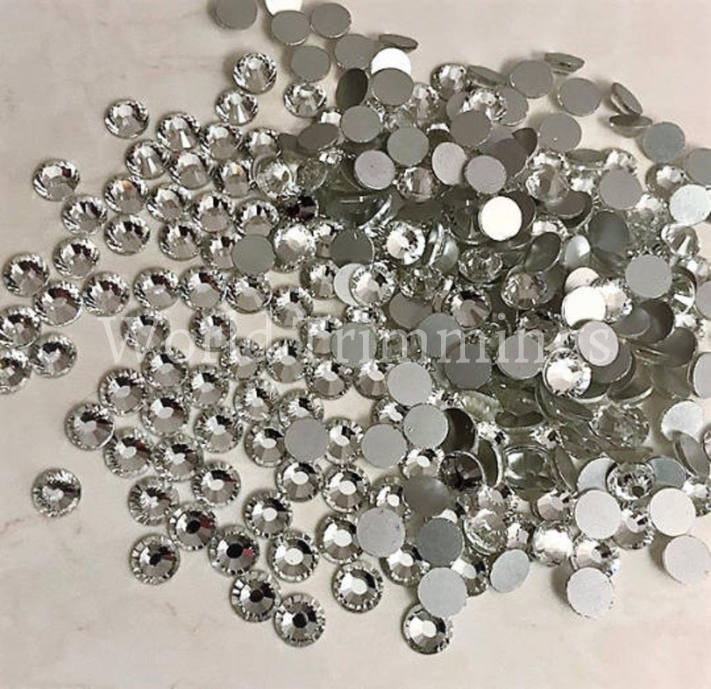 Rhinestones 144Pcs/ss40/8.5Mm High Quality Crystal Or Ab Flat Back Wholesale Loose Flatback Crystals